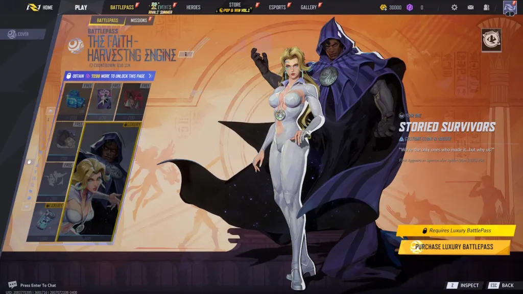 Marvel Rivals Saison 9 Passe de combat : Toutes les récompenses et comment débloquer 12 Marvel Rivals Season 9 Battle Pass Page 7 Rewards