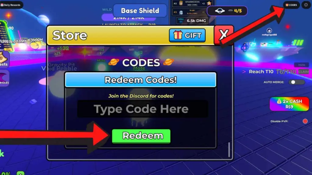 Fusion de trous noirs : exemples de code et guide – juillet 2026 6 Codes Merge a Black Hole