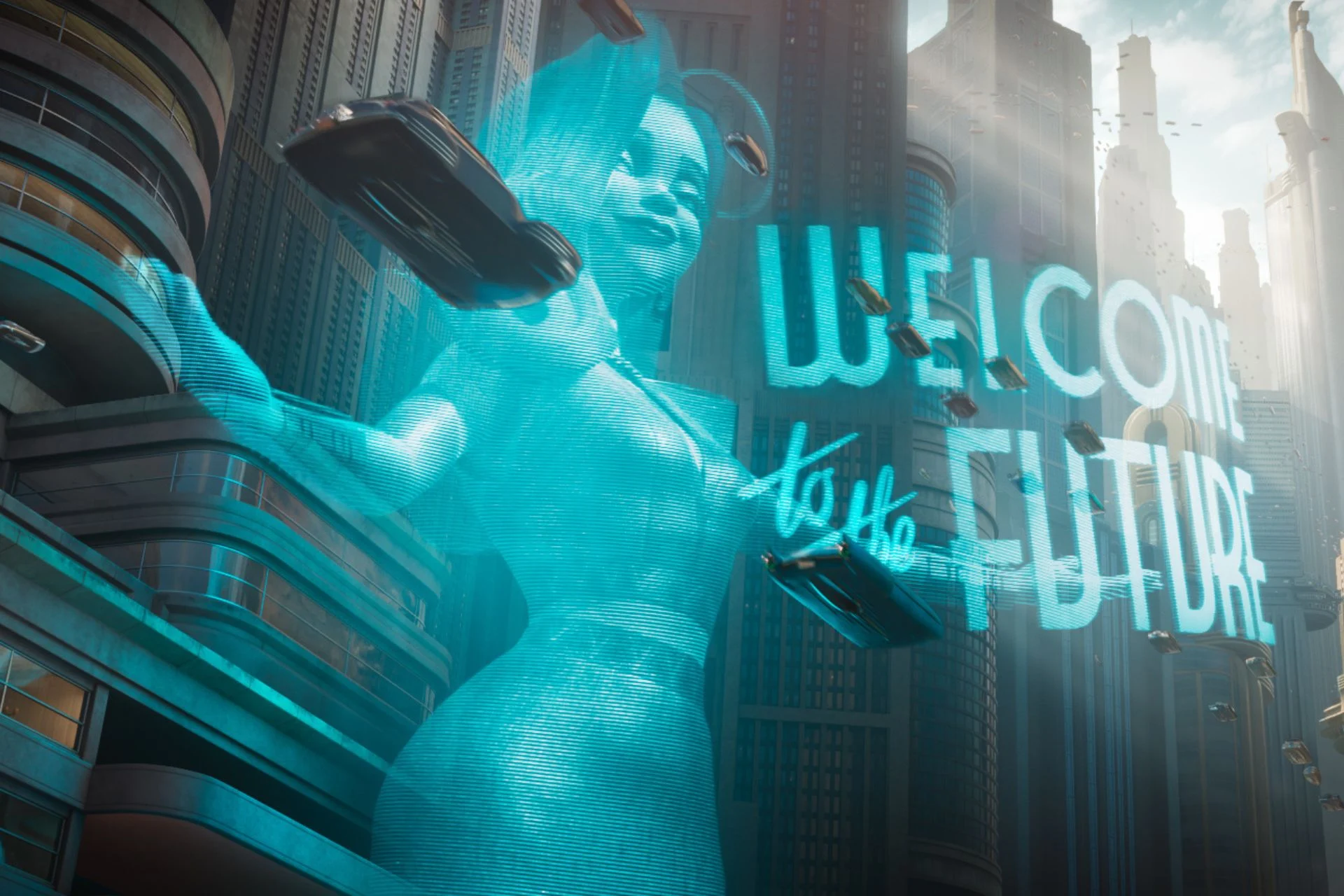 Ray Gunn de Brad Bird : la bande-annonce Comic-Con semble plus grande que l’animation 6 Ray Gunn Scarlett Johansson 2